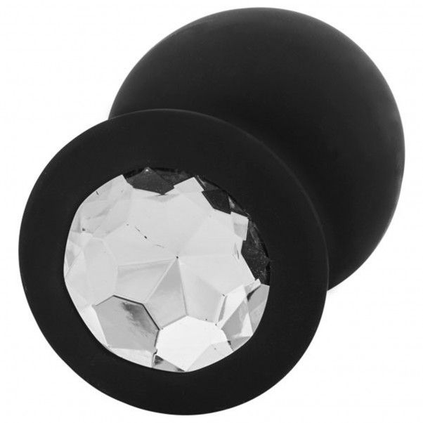 Sinful Jewel Silicone Butt Plug Large  2