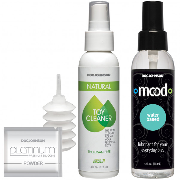 Vac-U-Lock Silicone Pegging Strap-On Set  5