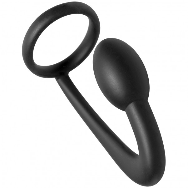 Master Series Prostatic Play Explorer Cock Ring with Butt Plug  2