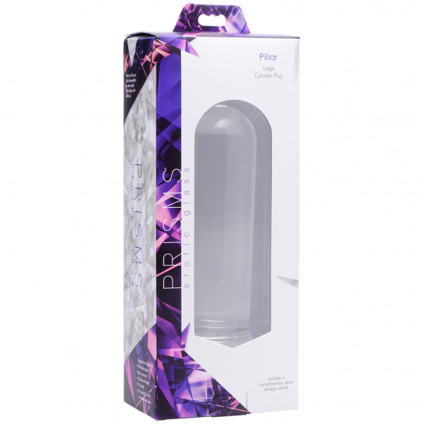 Prisms Pillar Cylinder Glass Dildo 15 cm  10