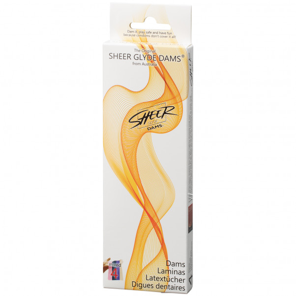 Glyde Sheer Dams Mix 4 Pack  100