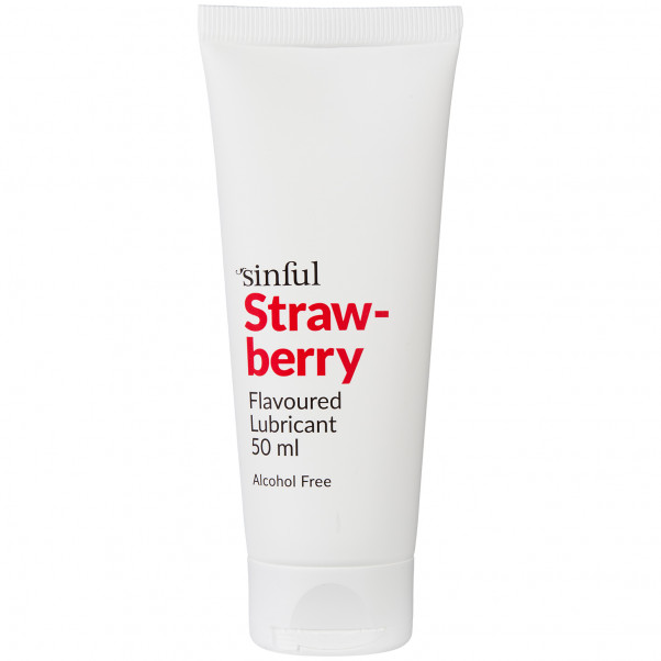 Sinful Strawberry Flavoured Lubricant 50 ml  1