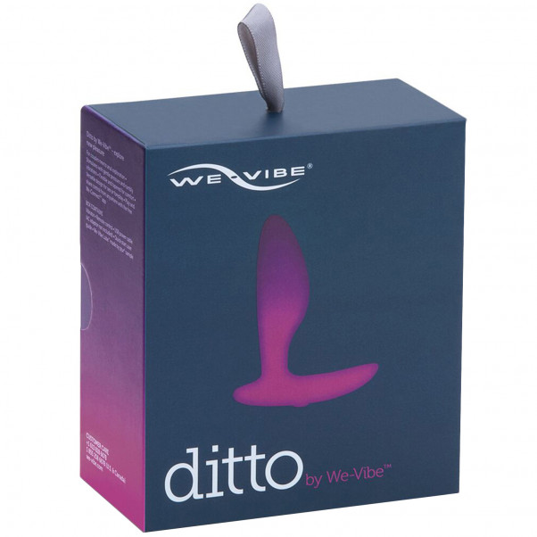 We-Vibe Ditto Vibrating Butt Plug with Remote Control and App. product packaging image 90