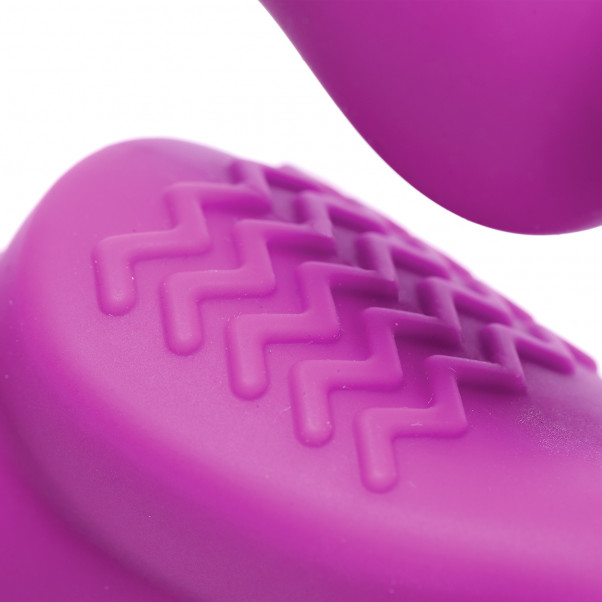 Strap U Evoke Strap-on Dildo with Vibrator product packaging image 3