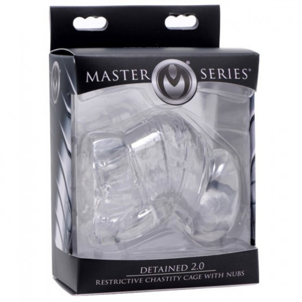 Master Series Detained 2.0 Restrictive Chastity Device