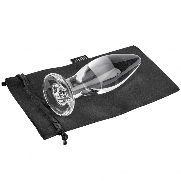 Sinful BumBum Glass Butt Plug Medium  2