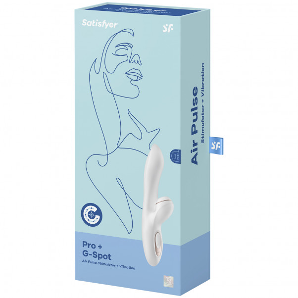 Satisfyer Pro+ G-Spot Rabbit Vibrator product packaging image 90