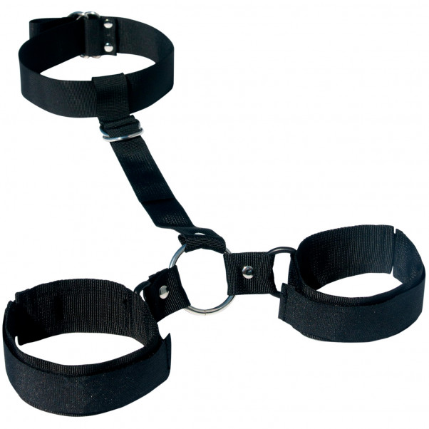 Sex & Mischief Shadow Restraint with Collar and Cuffs  1