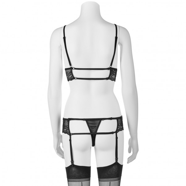 Nortie Runa Lace Bra and Suspenders Set  6
