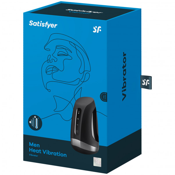 Satisfyer Men Heat Vibration Masturbator - AWARD WINNER product packaging image 90