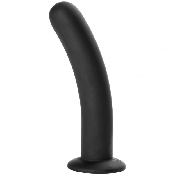 Sinful Slender Silicone Black Dildo Large  1
