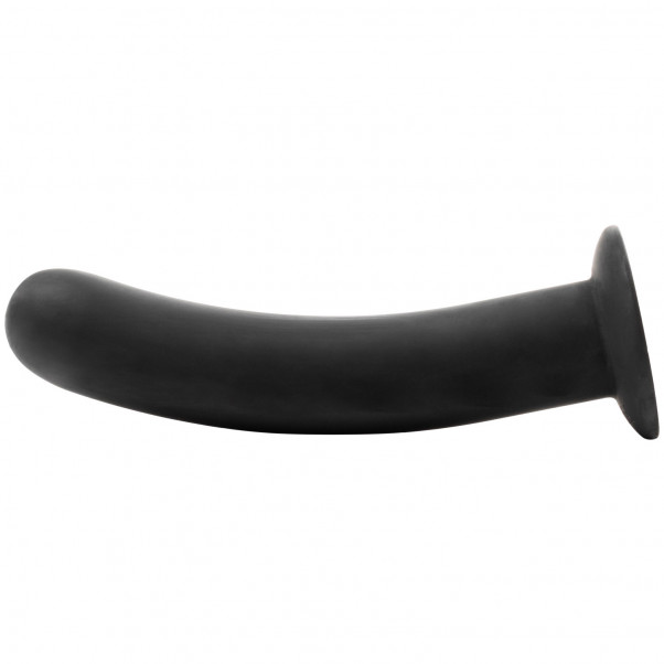 Sinful Slender Silicone Black Dildo Large  3