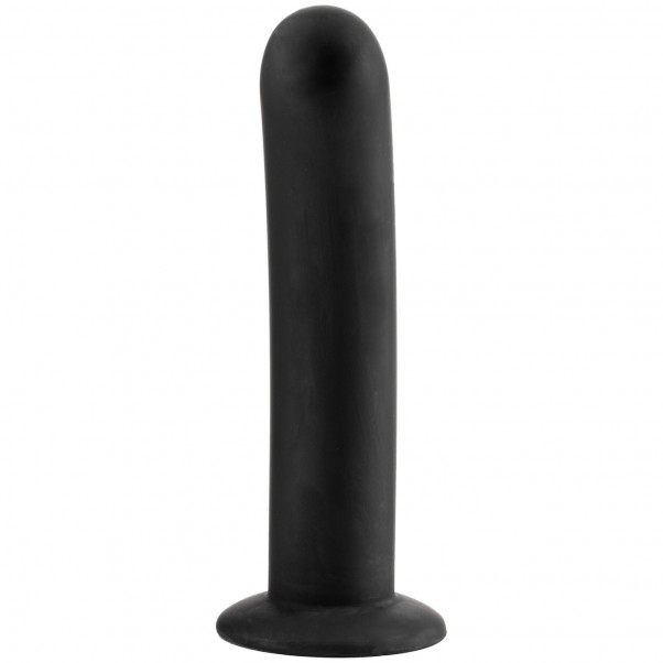 Sinful Slender Silicone Black Dildo Large  2