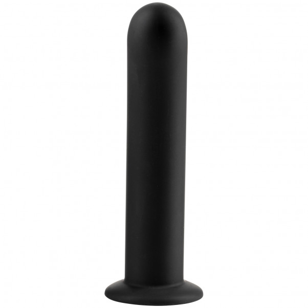 Sinful Slender Silicone Black Dildo Extra Large  2