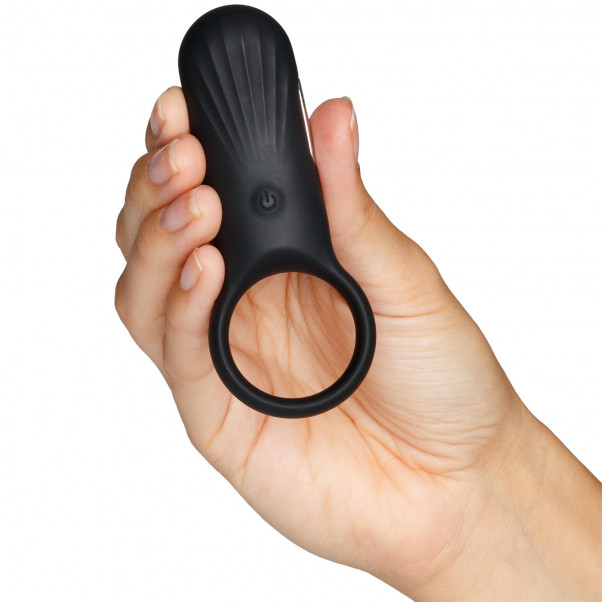 Sinful Come Together Rechargeable Vibrating Cock Ring product held in hand 50