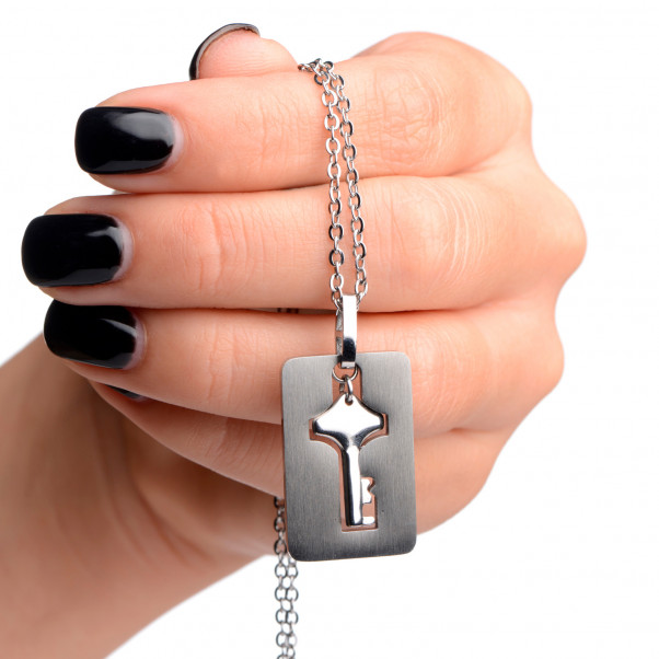 Crave Vesper Necklace with Vibrator Silver  4