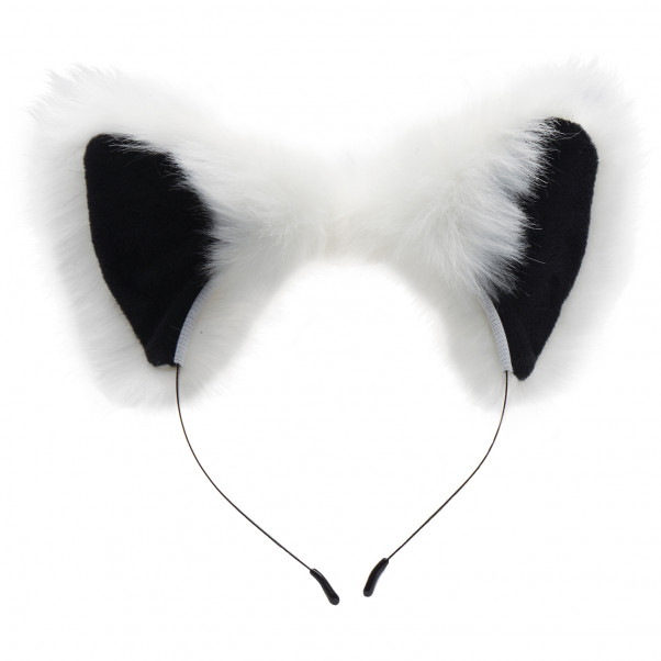 Tailz White Fox Tail Butt Plug and Ears  3