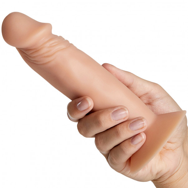 Willie City Luxe Realistisk Silikone Dildo med Sugekop 18 cm  50