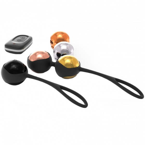 Marc Dorcel Fjernbetjent Bækkenbundskugle Sæt med Vibrator Product 2