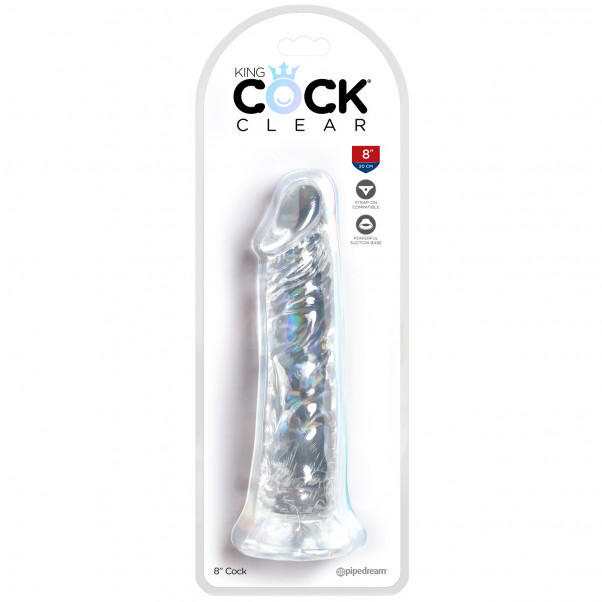 King Cock Plus Dual Density Fat Cock Dildo with Balls 25 cm  100