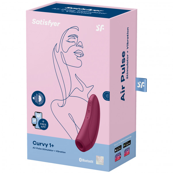 Satisfyer Curvy 1+ App-Controlled Clitoral Stimulator  100