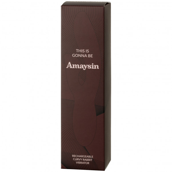 Amaysin Curvy Rechargeable Rabbit Vibrator product packaging image 100