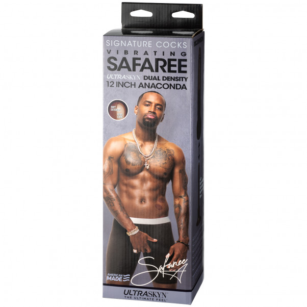 Doc Johnson Safaree Samuels Anaconda Vibrating Dildo product packaging image 90