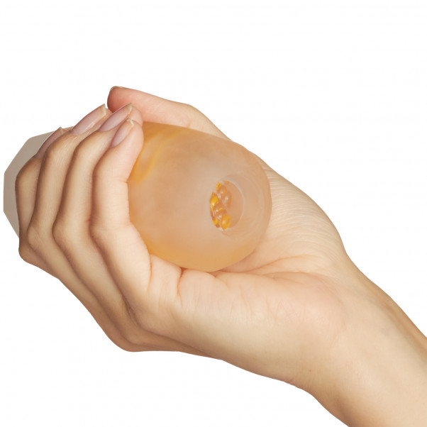 TENGA Air-Tech Strong Masturbator product held in hand 50