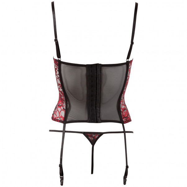 Cottelli Blonde Corsage Rød  4