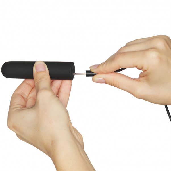 Sinful Power Rechargeable Clitoral Vibrator product held in hand 51