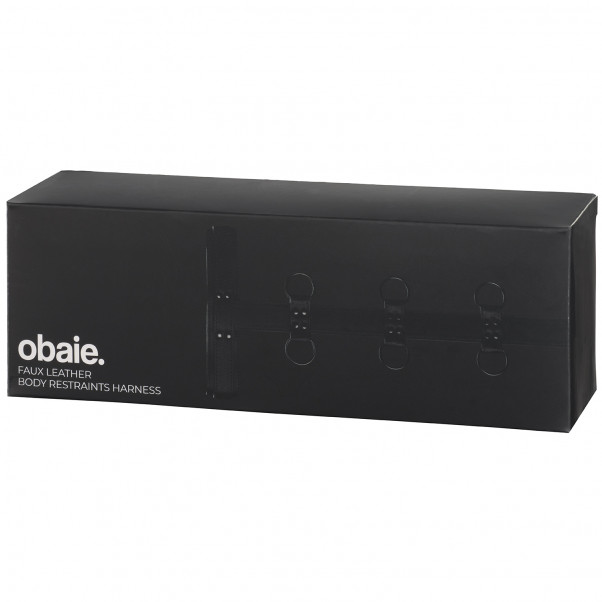 Obaie Faux Leather Body Restraints Harness product packaging image 90