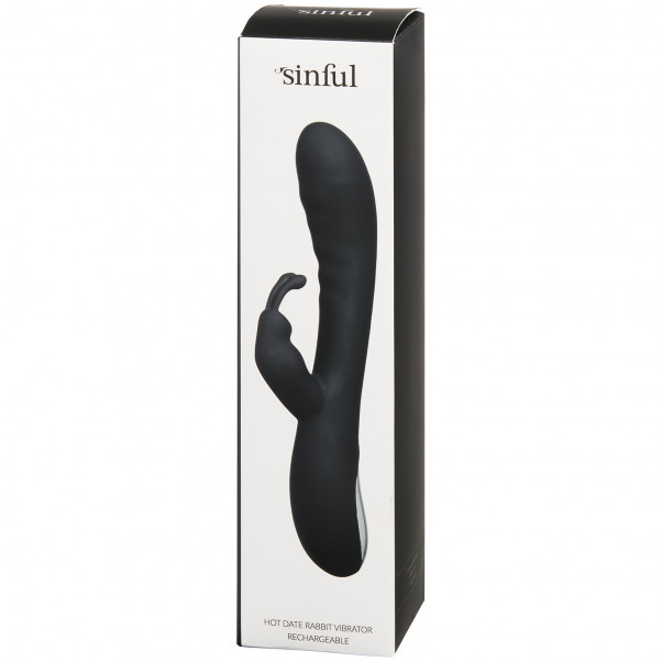 Sinful Hot Date Rechargable Rabbit Vibrator  90