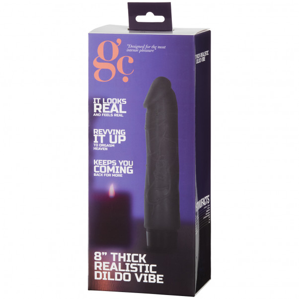 King Cock Stiffy Vibrating Dildo 18 cm product packaging image 90