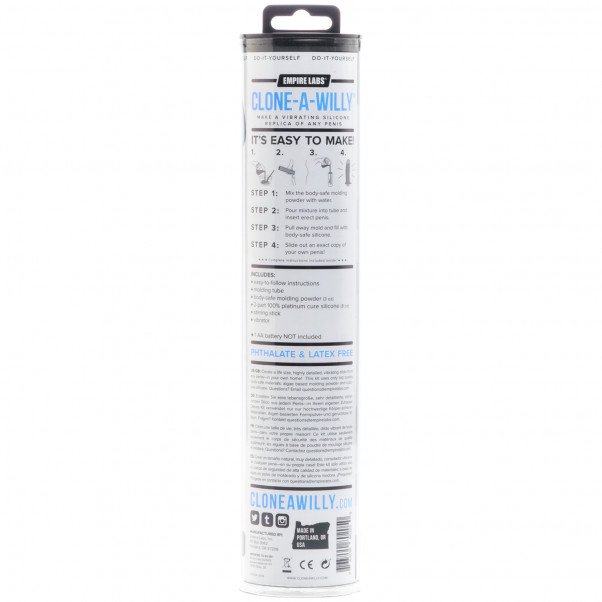 Clone-A-Willy Klon Your Penis Glow in the Dark Blue 90