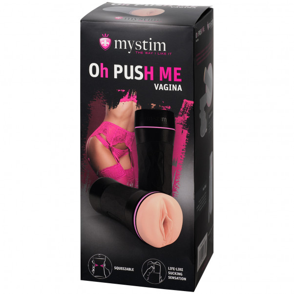Mystim Oh Push Me Vagina Masturbator product packaging image 90