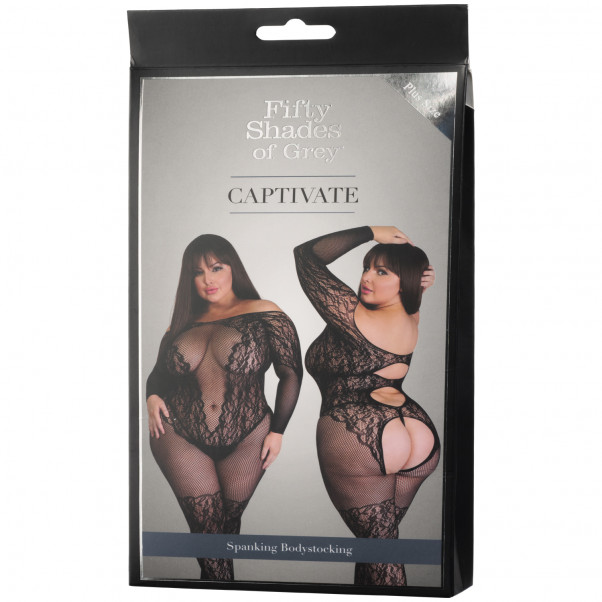 Fifty Shades Of Grey Captivate Queen Size Spanking Bodystocking Pack 90