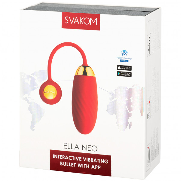 Svakom Ella Neo Interaktiv App-Styret Vibrator Æg product packaging image 91