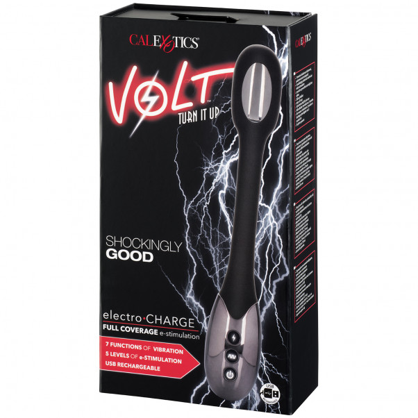 CalExotics Volt Electro Charge E-stim Vibrator product packaging image 90