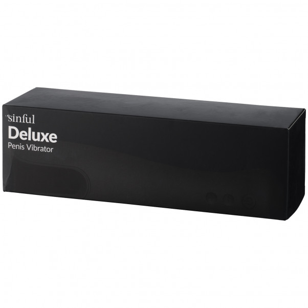 Sinful Deluxe Rechargeable Penis Vibrator Packaging picture 90