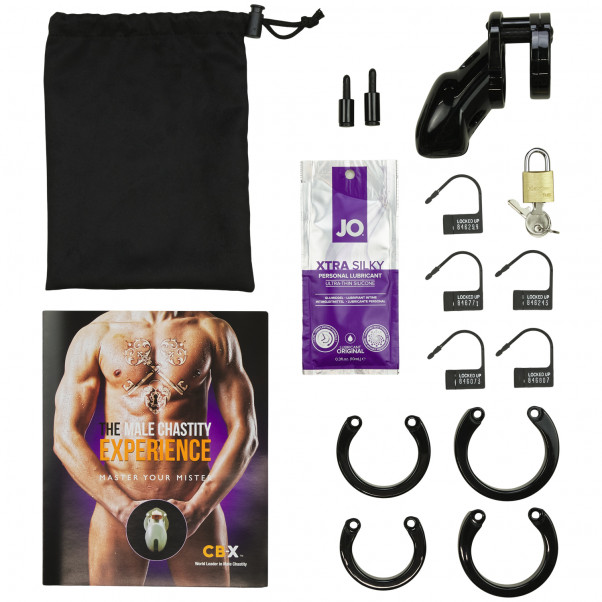 CB-3000 Black Chastity Device 7.6 cm Package content 80