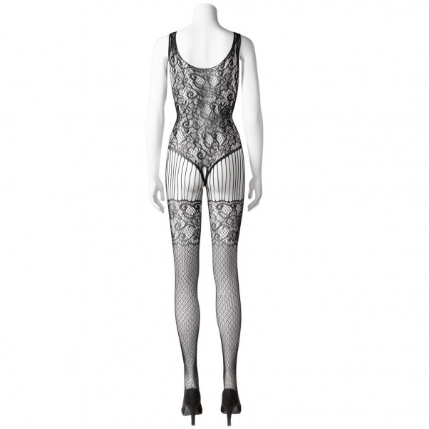 Nortie Astrid Crotchless Lace Catsuit  6