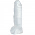 Crystal Clear Big Jelly Dildo  1