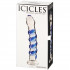 Icicles No 5 Blue Glass Dildo product packaging image 90