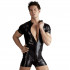 Svenjoyment Wetlook Playsuit med Lynlås Product model 1