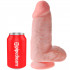 King Cock Chubby Dildo with Scrotum 23 cm