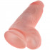 King Cock Chubby Dildo with Scrotum 23 cm