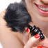 Tailz Black Bunny Tail Butt Plug  2