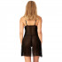 Nortie Gro Black Lace Babydoll Set  3