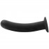Sinful Slender Silicone Black Dildo Large  3