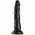 Willie City Black Realistic Suction Cup Dildo 23 cm  1